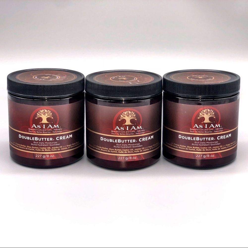 As I Am Double Butter Cream Rich Daily Hair Moist.